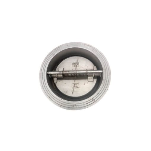 Picture of Non -return valve,Natco,DN150mm,Wafer,PN16 rated,
double door swing type metal trim,
complete 316 stainless steel