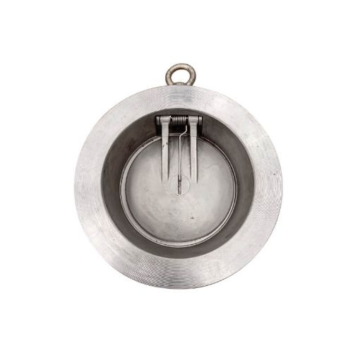 Picture of Non-return Valve,Natco,DVC131,DN 150mm,Wafer,
single door swing type metal trim,PN16 rated,DI
body 316 stainless steel flap