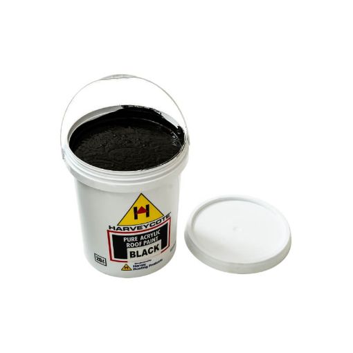 Picture of HARVEY ACRYLIC PAINT BLACK 20L