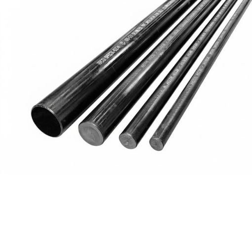 Picture of PIPE SEAMLESS ASTM A53 / ASTM A106 / ASME SA 106 GRADE B
40 x SCH80 6.000Mtr
