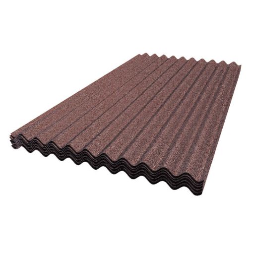 Picture of HARVEY TUFFSPAN DARK BROWN - CORRUGATED 10.5 x 0.3  3.6M