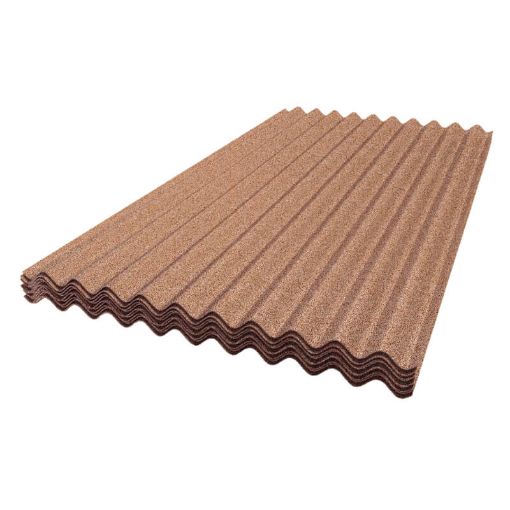 Picture of HARVEY TUFFSPAN LIGHT BROWN - CORRUGATED 10.5 x 0.3  3.6M